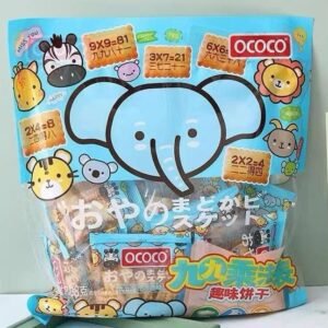 BISCOITO SABOR LEITE MATEMÁTICA 308G -OCOCO- COD:4806534242284
